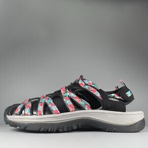 Keen Whisper Women's Size 11 Floral Slip On Sandals Outdoors Shoe Casual Comfort